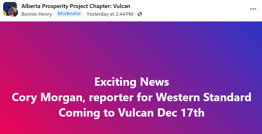 AN event dec 17 APP Vulcan Cory Morgan