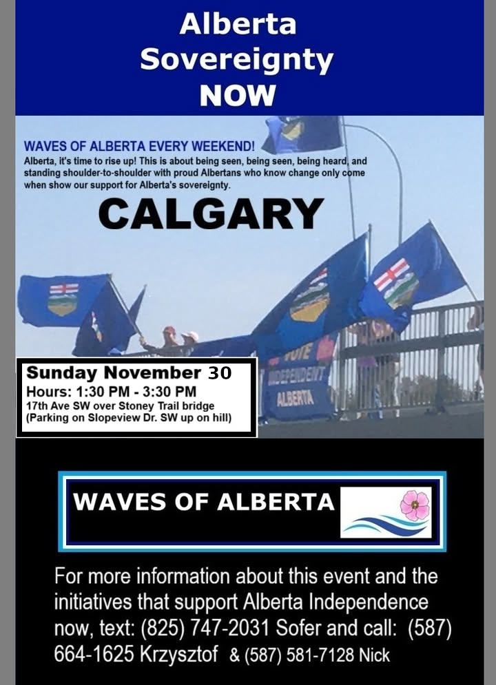 Event Rallies | September 7 to October 26 | Waves of Alberta - Calgary