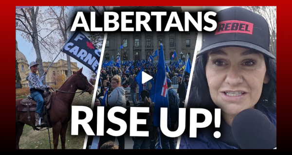 Watch | ‘We’re Done Asking Permission’: Thousands Rally for Alberta’s Future at the Legislature  by Sheila Gunn Reid | Rebel News